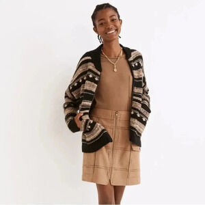 NWT Madewell Benshire Bomber Sweater Jacket size Small